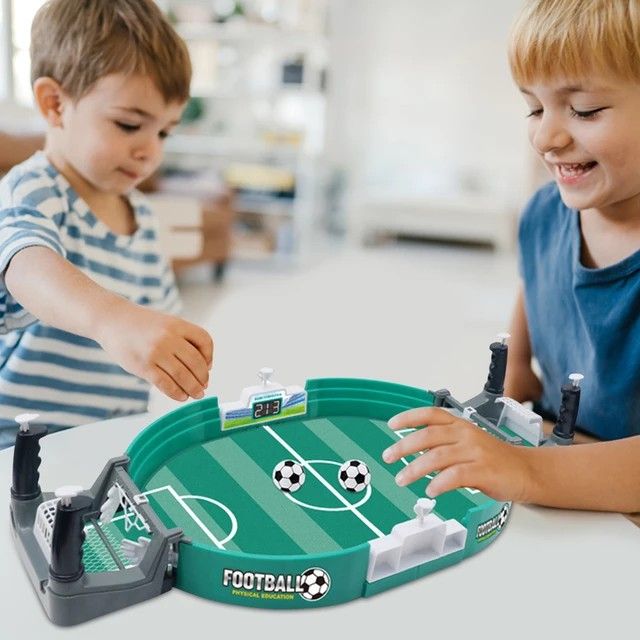🔥Mini Tabletop Soccer Game Kit Early Educational Football Table Board Games Parent-Children Interactive for Kids Age 18 Months 
Football Table Game for Family Party Portable Multigames for Kids and