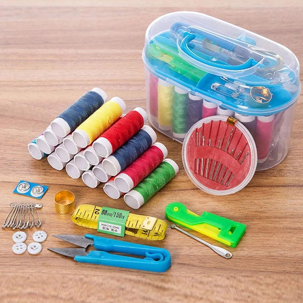 🔥🔥12 Colors Thread Home Sewing Kit Sewing s and Sewing Thread Set Travel Sewing Tool Kits