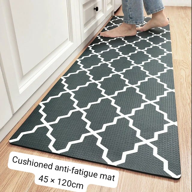 🔥🔥Cushioned Anti-Fatigue Kitchen Rug Mat , Non Slip Waterproof , Heavy Duty Rubber Ergonomic Comfort Mat for Kitchen, Floor Home, Office, Sink, Laundry