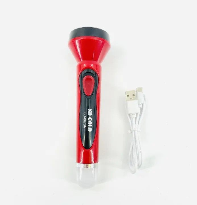 🔥USB Rechargeable Flashlight – Best LED Emergency Light – Dual Mode Lamp Flash lights - Lightweight travel Portable handheld light - Genuine Chargeable Torch