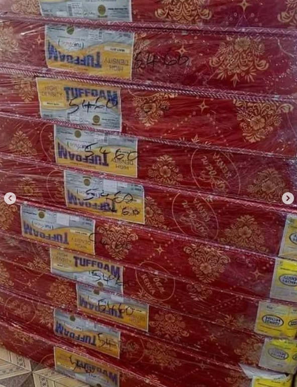 3.5 by 6 [ 6-Inch ]TUFFOAM Heavy-Duty Foam Mattress, High-Density Support, Breathable and Hypoallergenic, Durable Construction, Comfortable Sleep Surface, Ideal for Home or Hotel Use