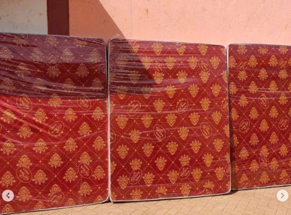 3.5 by 6 [ 6-Inch ]TUFFOAM Heavy-Duty Foam Mattress, High-Density Support, Breathable and Hypoallergenic, Durable Construction, Comfortable Sleep Surface, Ideal for Home or Hotel Use