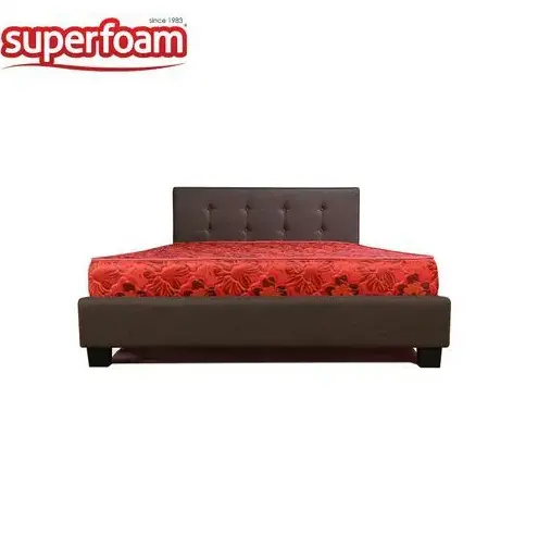 3 by 6 (6-Inch) SUPERFOAM Morning Glory High-Density Mattress, Firm Back Support, Breathable and Durable, Quilted Soft Cover, Heavy-Duty Construction, Modern Design, Ideal for Home or Hotel, Offer.