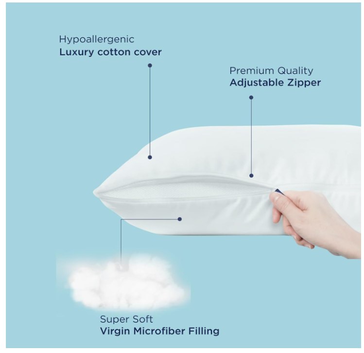 3 by 6 (6-Inch) FREE 2 Pillows SUPERFOAM Morning Glory High-Density Mattress, Firm Back Support, Breathable and Durable, Quilted Soft Cover, Heavy-Duty Construction, Modern Design, Ideal for Home or H