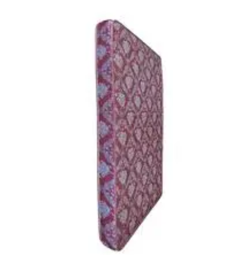 FREE 2 Pillows 6 by 6 (8-Inch) SHDF VIVO Super High-Density Quilted Mattress, Soft and Durable Foam, Comfortable and Healthy Sleep Support, Floral Design, Does Not Include Bed