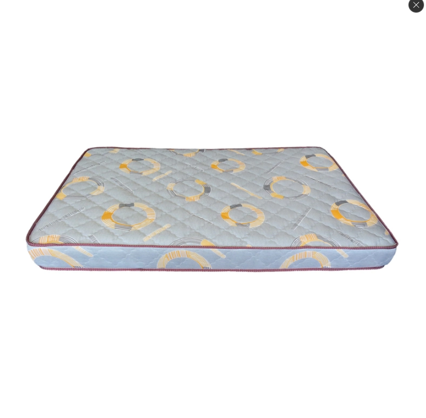 FREE 2 Pillows 6 by 6 (8-Inch) SHDF VIVO Super High-Density Quilted Mattress, Soft and Durable Foam, Comfortable and Healthy Sleep Support, Floral Design, Does Not Include Bed