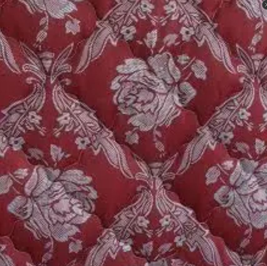 FREE 2 Pillows 6 by 6 (8-Inch) SHDF VIVO Super High-Density Quilted Mattress, Soft and Durable Foam, Comfortable and Healthy Sleep Support, Floral Design, Does Not Include Bed