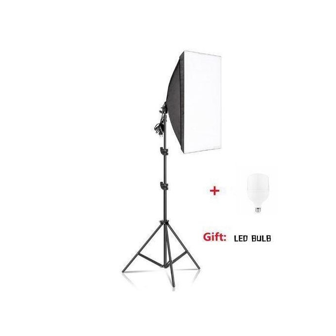Photography Soft Box Set 50x70CM With 2.1M Tripod Stand ,Video Soft Box Camera Equipment Photography Studio Softbox