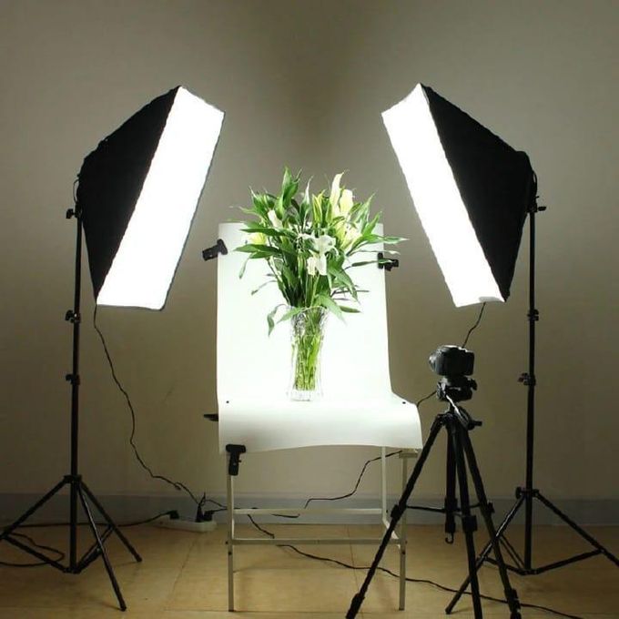 Photography Soft Box Set 50x70CM With 2.1M Tripod Stand ,Video Soft Box Camera Equipment Photography Studio Softbox