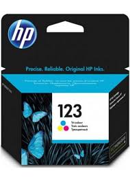 Original HP 123 Tricolor Original Ink Cartridge Genuine HP Printer Cartridge Reliable Ink for Sharp Text and Vibrant Color Graphics Compatible with HP DeskJet Ink Advantage Printers.
