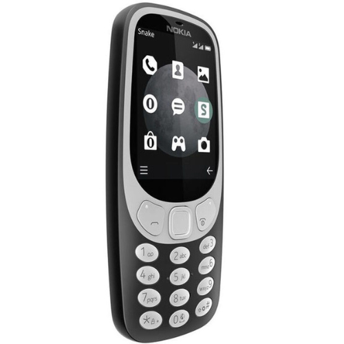 Original Nokia 3310 Katululu Mobile Phone 2.4 Inch Display 1200mAh Long Battery Life Dual SIM Card GSM Unlocked Black – New Budget Cheap Classic Feature Phone 2025 Kenya Best Durable Mobile