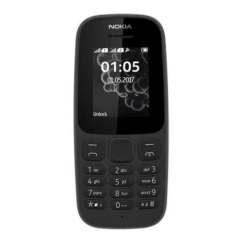 Brand New Original Nokia 105 Feature Phone 2026 Edition Dual SIM Long Battery Life Durable Keypad Phone Reliable Basic Mobile for Calls SMS Torch FM Radio Compact Budget Phone Kenya