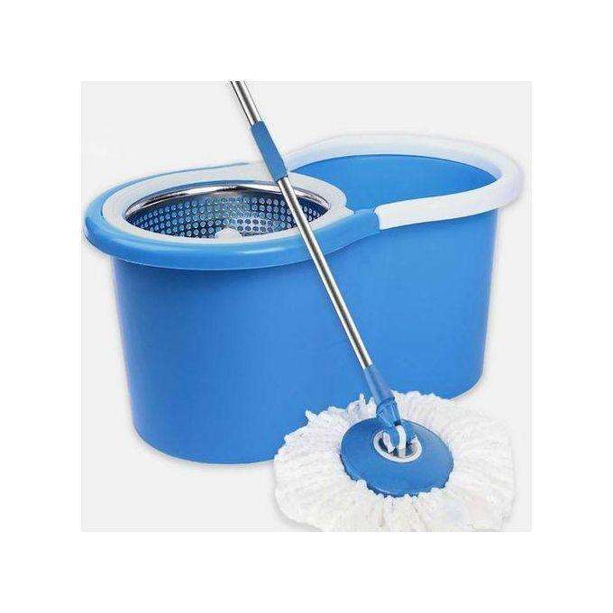 Brand New Rotating 360 Degree Spin Mop and Bucket Set | Floor Cleaning System Microfiber Mop Head | Easy Wring Bucket with Spinner | Durable Home Cleaning Kit Kenya | Efficient Wet Dry Mop Set