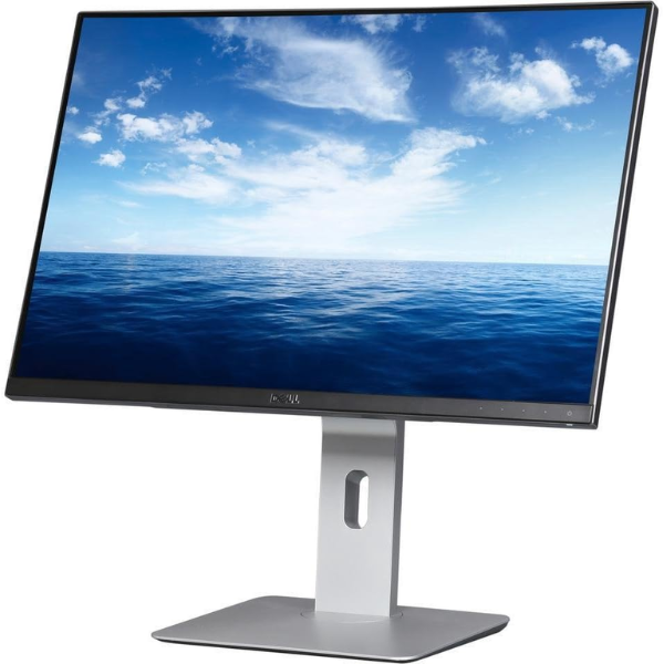 Stylish Dell 24 Inch Full HD Monitor | 1080P Edge to Edge Display | Rotating Adjustable Stand | Wide Screen IPS Monitor for Office Home Gaming | Stylish Slim Bezel Display Kenya