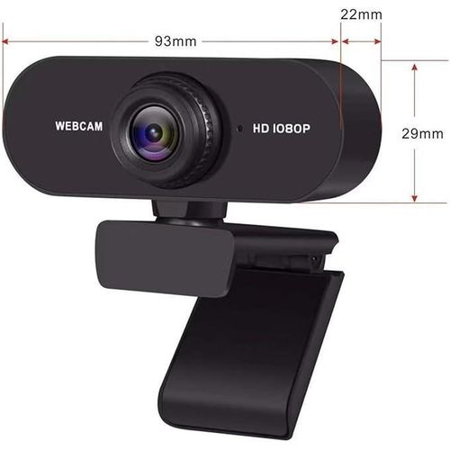 Original Full HD 1080P Web Camera USB Plug and Play Webcam | Wide Angle Lens | Built-in Noise-Reducing Microphone | Cheap Budget HD PC Laptop Camera 2026 for Zoom, Online Classes, Meetings