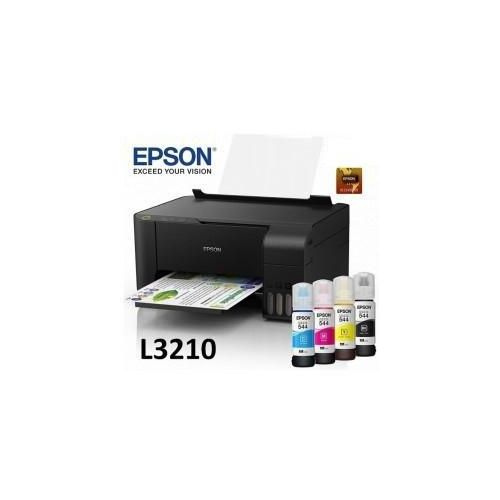 Original Epson L3210 EcoTank Printer | Trending 2025 Kenya | Brand New Cheap Budget Office Printer Black | Print, Scan, Copy, Wireless All-in-One + 1 Ream A4 Papers + 32GB USB Flash Disk