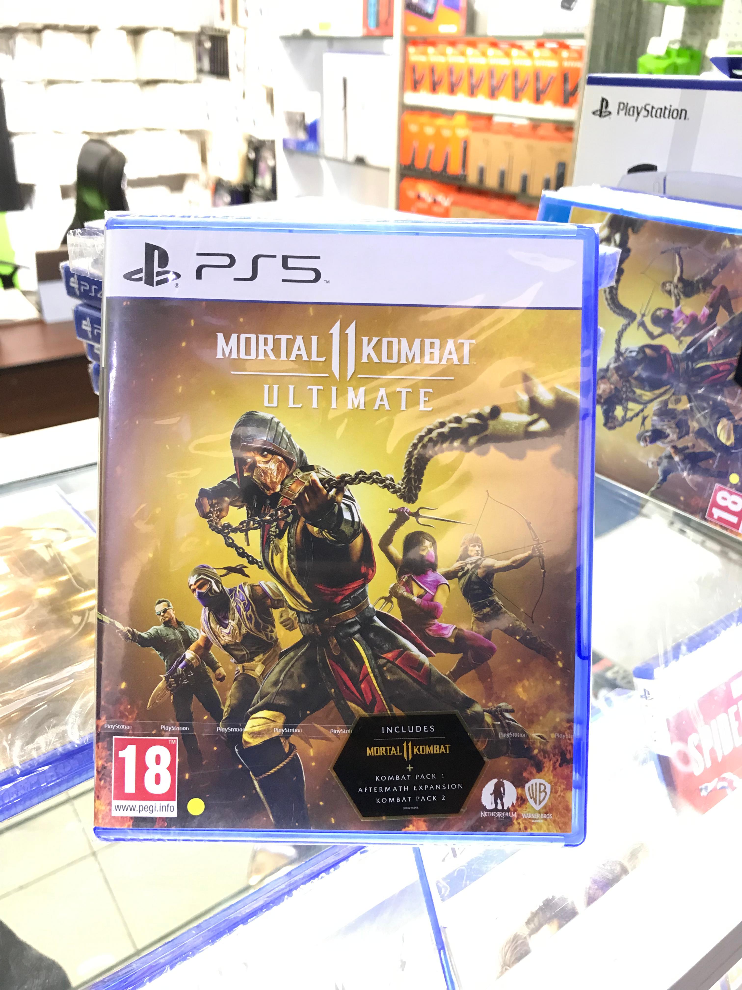 Genuine 🎮 Sony PlayStation 5 & PlayStation 4 Mortal Kombat Ultimate 11 Game Disk | New 2025 Edition | Realistic 4K Graphics | Online Multiplayer | Best Action FPS Game in Kenya 🇰🇪