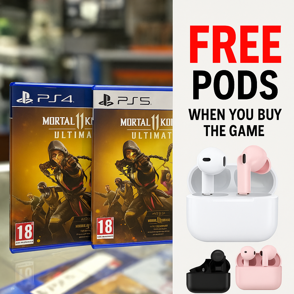 Genuine 🎮 Sony PlayStation 5 & PlayStation 4 Mortal Kombat Ultimate 11 Game Disk | New 2025 Edition | Realistic 4K Graphics | Online Multiplayer | Best Action FPS Game in Kenya 🇰🇪