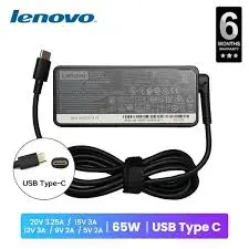 Fast Charging  Lenovo 65W USB Type C USB C Laptop Charger for ThinkPad X1 Carbon T14 T480s T490 T495 E14 E15 Yoga 7i 9i IdeaPad 5 Flex Slim New Budget 2026 Power Adapter