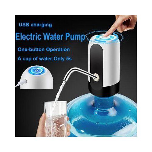 Automatic Water Dispenser Pump Electric Rechargeable Pump | Portable USB Bottle Pump for Home Office Kitchen Kenya Kilimall Budget Water Pump Machine