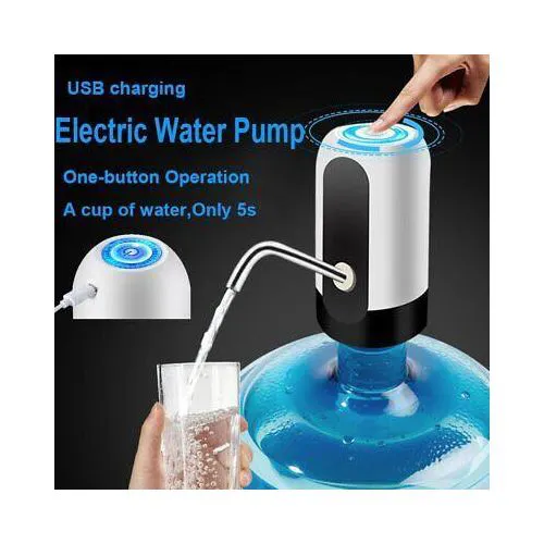 Automatic Water Dispenser Pump Electric Rechargeable Pump | Portable USB Bottle Pump for Home Office Kitchen Kenya Kilimall Budget Water Pump Machine