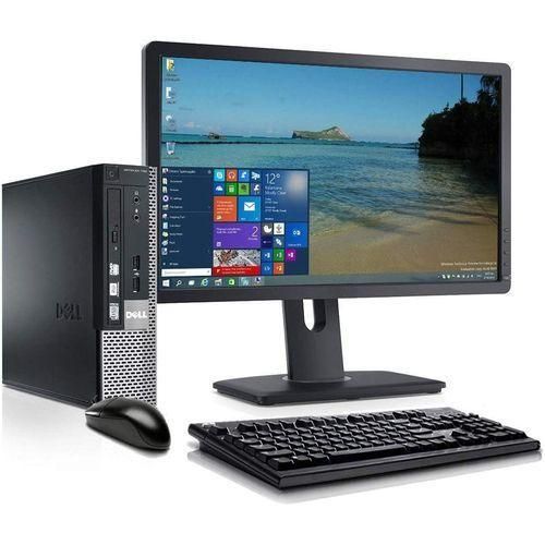 INTEL CORE i5 Dell Complete Computer Set + Free Mouse Pad Desktop | 4GB RAM 500GB HDD | 17-Inch Monitor | Full Set PC with FREE Wired Keyboard Mouse | Windows 11 & Microsoft Office Activated