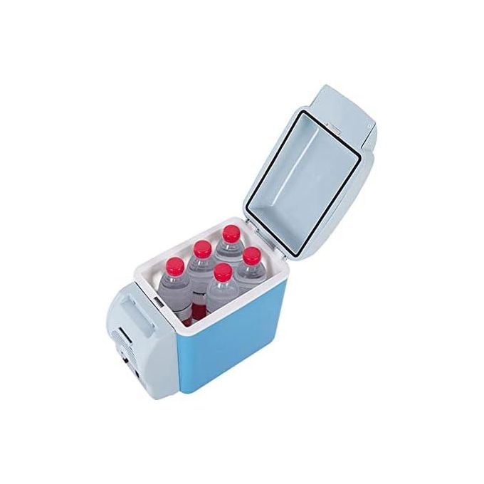 Mini Fridge, 7.5L Portable Cooler and Warmer Refrigerator for Home, Dorm, Office and Car, 12V DC Compact Refrigerator Electric Cooler for Beverage, Foods, Skin Care, Cosmetics