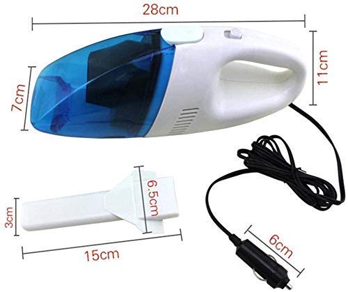 Car Vacuum Cleaner 12V High Power Handheld Portable Car Vacuum for Deep Cleaning With Powerful Suction