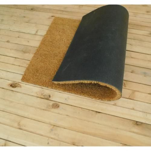 PVC backed Coir Doormat- Durable, Natural and Eco-friendly, Anti- slip, 
Easy to clean, Weather Resistant Welcome Doormat for Indoor and Outdoor use.