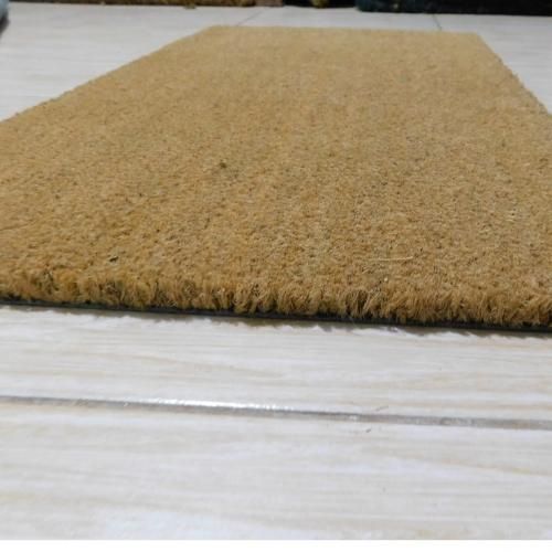 PVC backed Coir Doormat- Durable, Natural and Eco-friendly, Anti- slip, 
Easy to clean, Weather Resistant Welcome Doormat for Indoor and Outdoor use.
