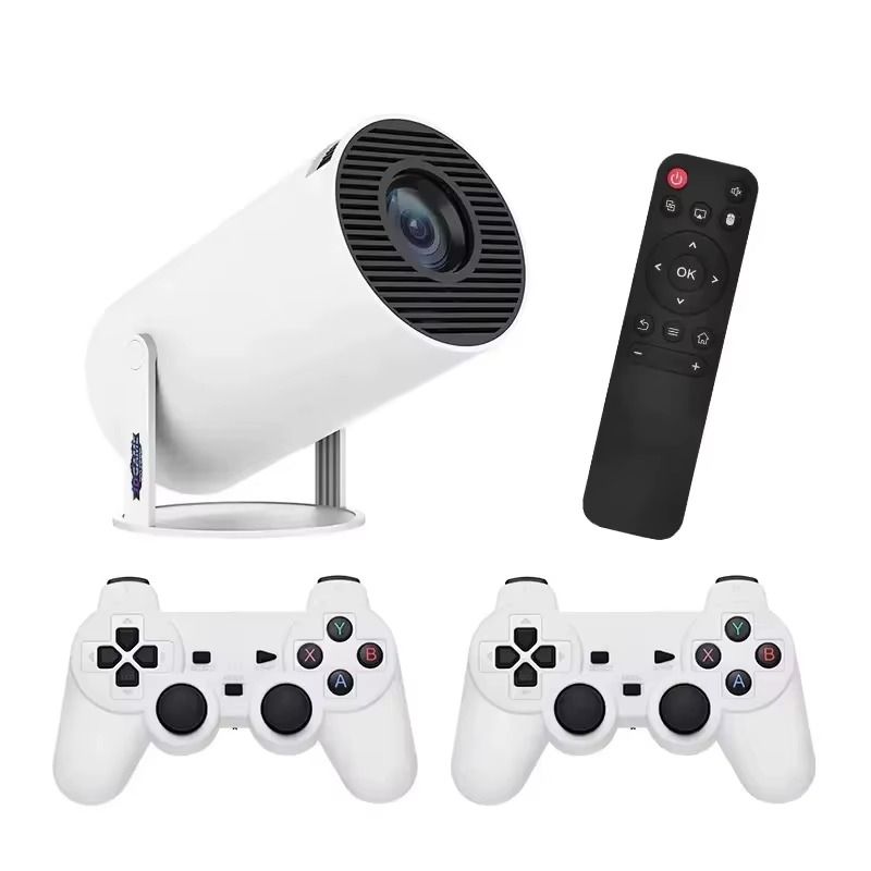 3D Game Projector Retro Video Game Console Wireless Controller 4K ULTRA HD plug and play Android11