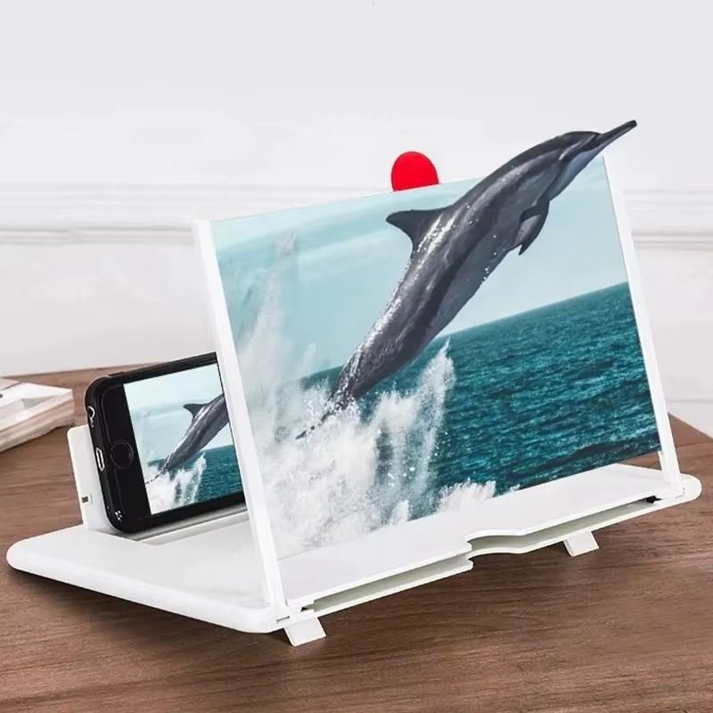 Screen Magnifier for Smartphone, 3D Mobile Phone Video Amplifier, Portable Enlarged Screen , Movies, Cartoons