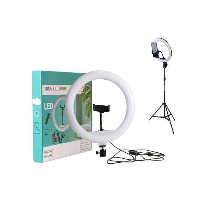 18 Inch Ring Light+2.1M Tripod Stand For Tiktok Youtube, 3 light modes