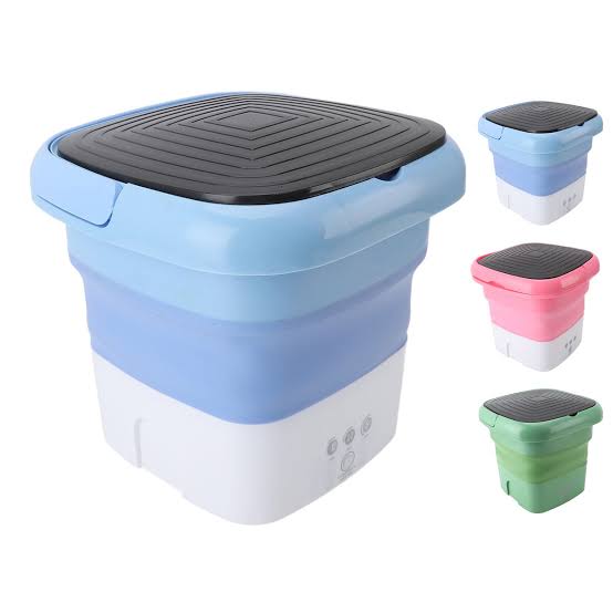 💫NEW ARRIVAL 🎉*🌹10litre Collapsible mini washing machine with dryer.Perfect for small spaces, apartments, dorms, or travel, it combines convenience, compact design, and powerful functionality.