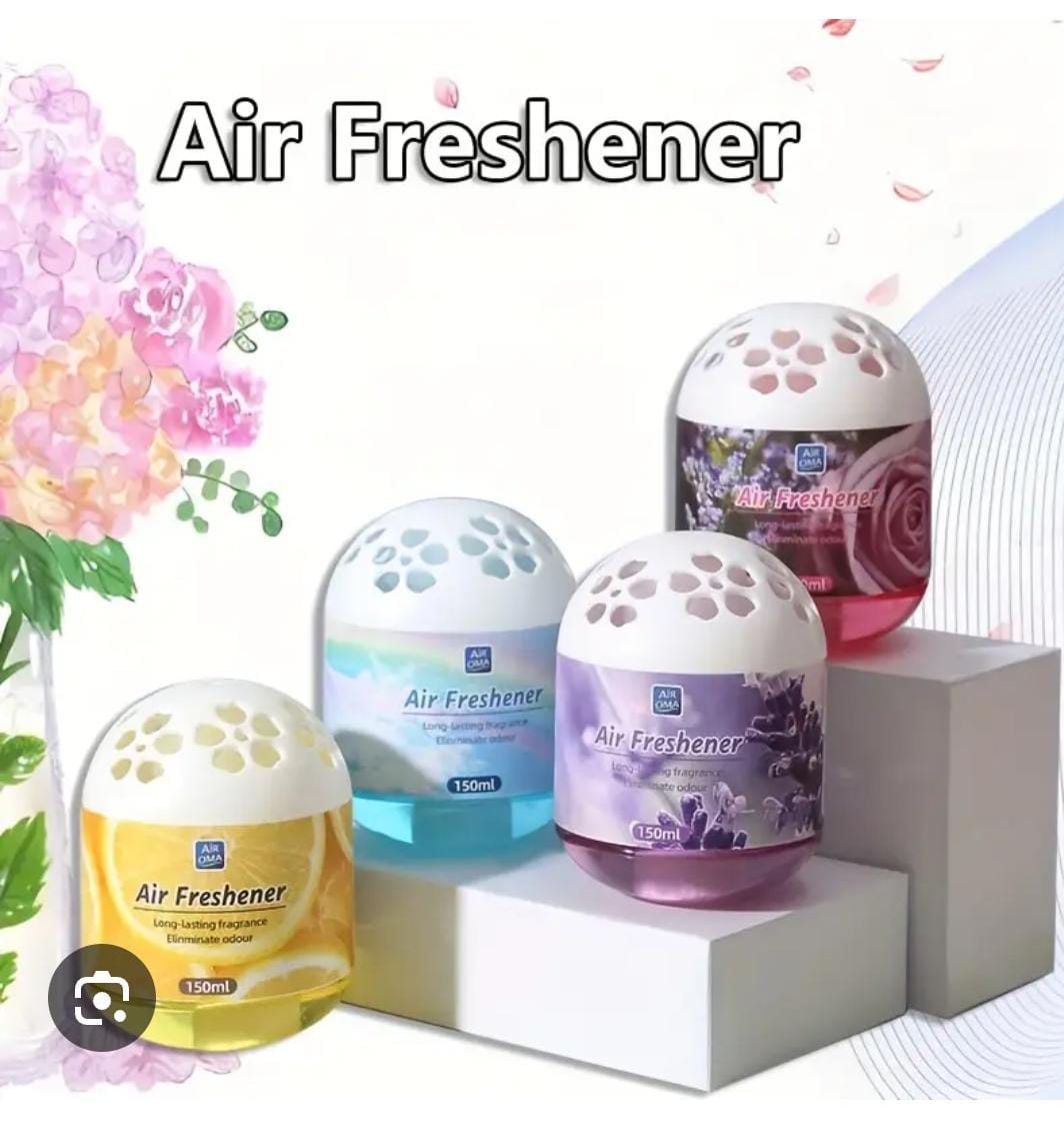 PREMIUM MULTI-PURPOSE AIR FRESHENER – 150ml ✨🌬️
Breathe freshness everywhere you go!formulated with ionized water, essential oils, and a gentle solvent blend to instantly eliminate bad odors