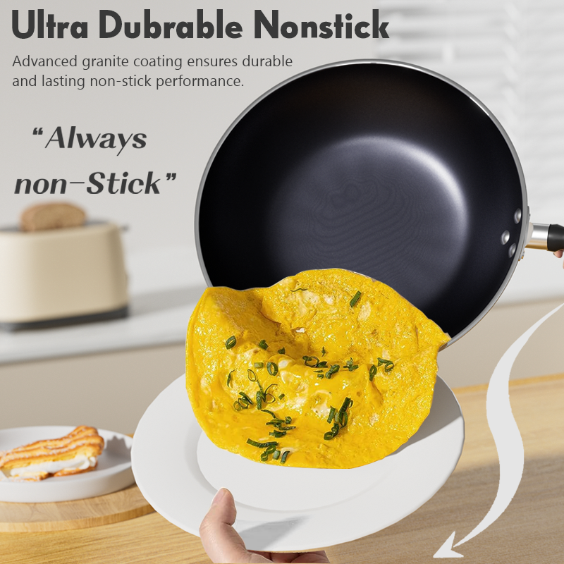 【Offer!!!】Jamespot 11PCS Aluminum Non-stick Cookware Set Pot Set（5pcs Pots+5pcs lids)+1PC 26CM Pan Cooking Pots Sufuria 18CM+20CM+22CM+24CM+26CM