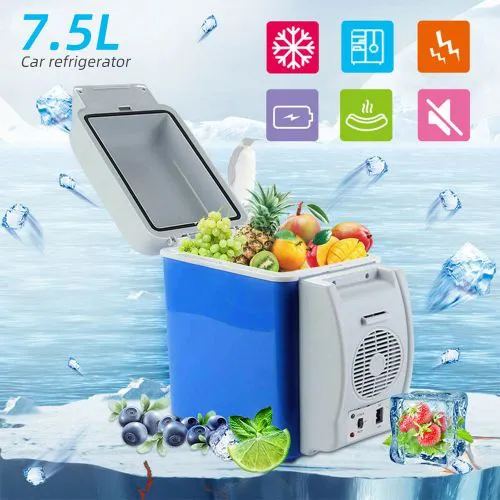 7.5Ltr Portable Car Refrigerator Electric Cooler and Warmer Car Refrigerator Portable Mini Fridge