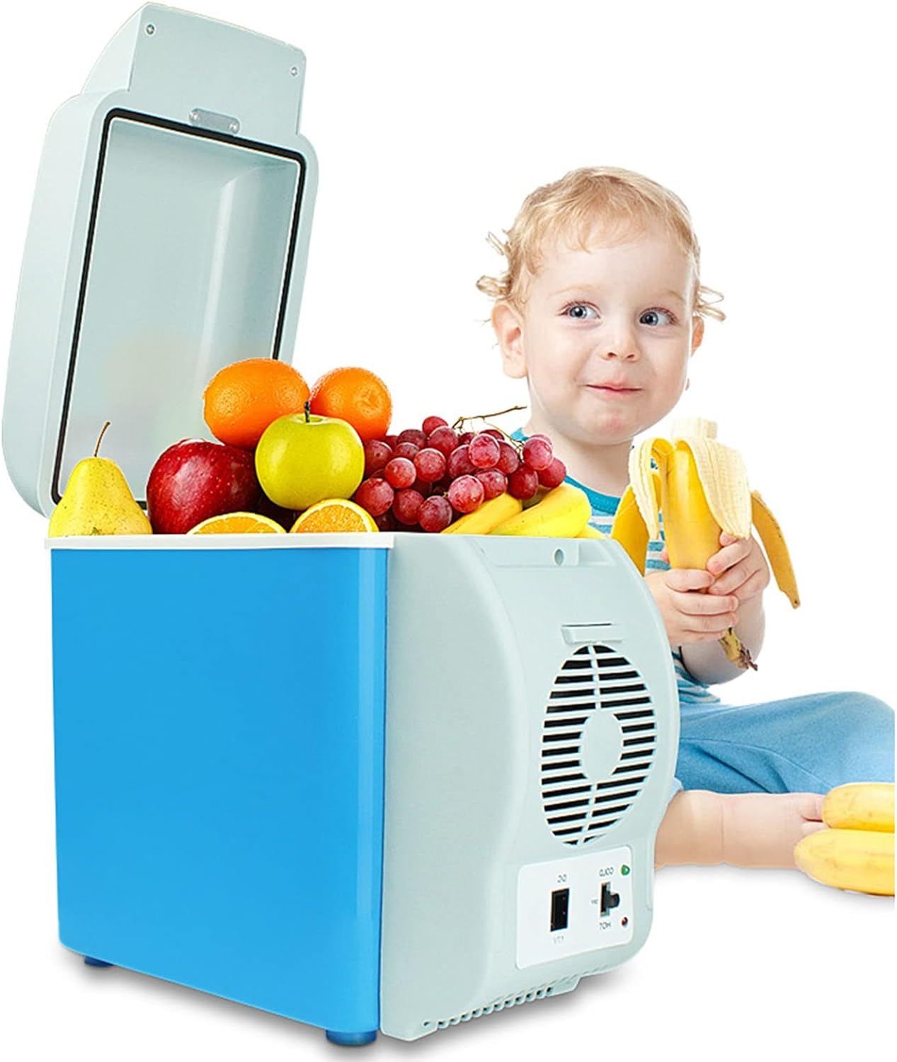 7.5Ltr Portable Car Refrigerator Electric Cooler and Warmer Car Refrigerator Portable Mini Fridge