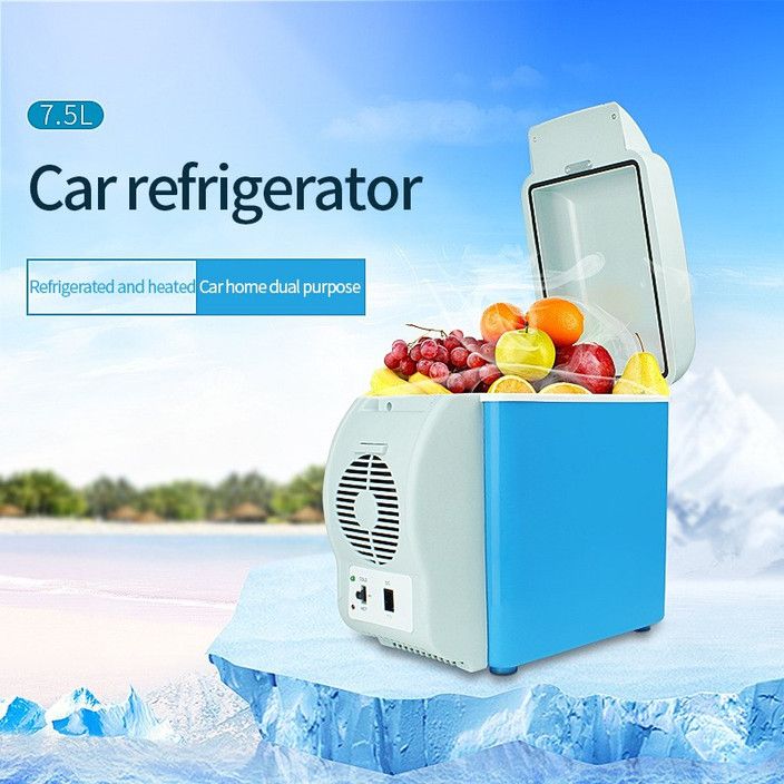 7.5Ltr Portable Car Refrigerator Electric Cooler and Warmer Car Refrigerator Portable Mini Fridge