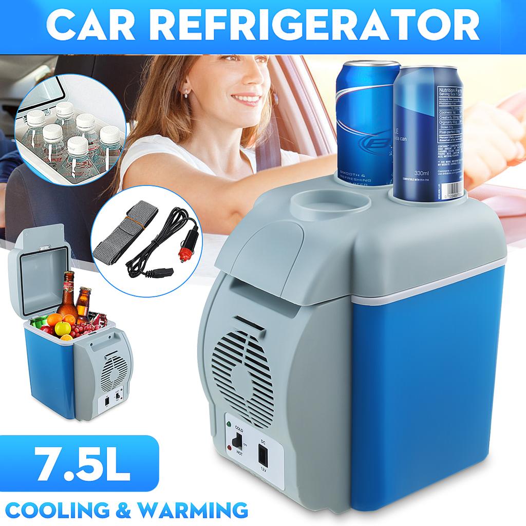 7.5Ltr Portable Car Refrigerator Electric Cooler and Warmer Car Refrigerator Portable Mini Fridge