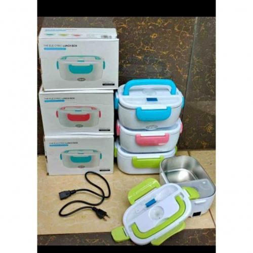 Electric Heated Lunch Box Food Warmer+ FREE Insulated Lunch Bag With Partitions Hot dish Electric food warmer