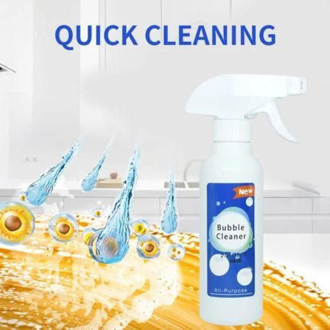 Bubble Grease Cleaner Rust Remove Multi-Purpose Foam* Household Cleaning Bubble Spray Kitchen Tool