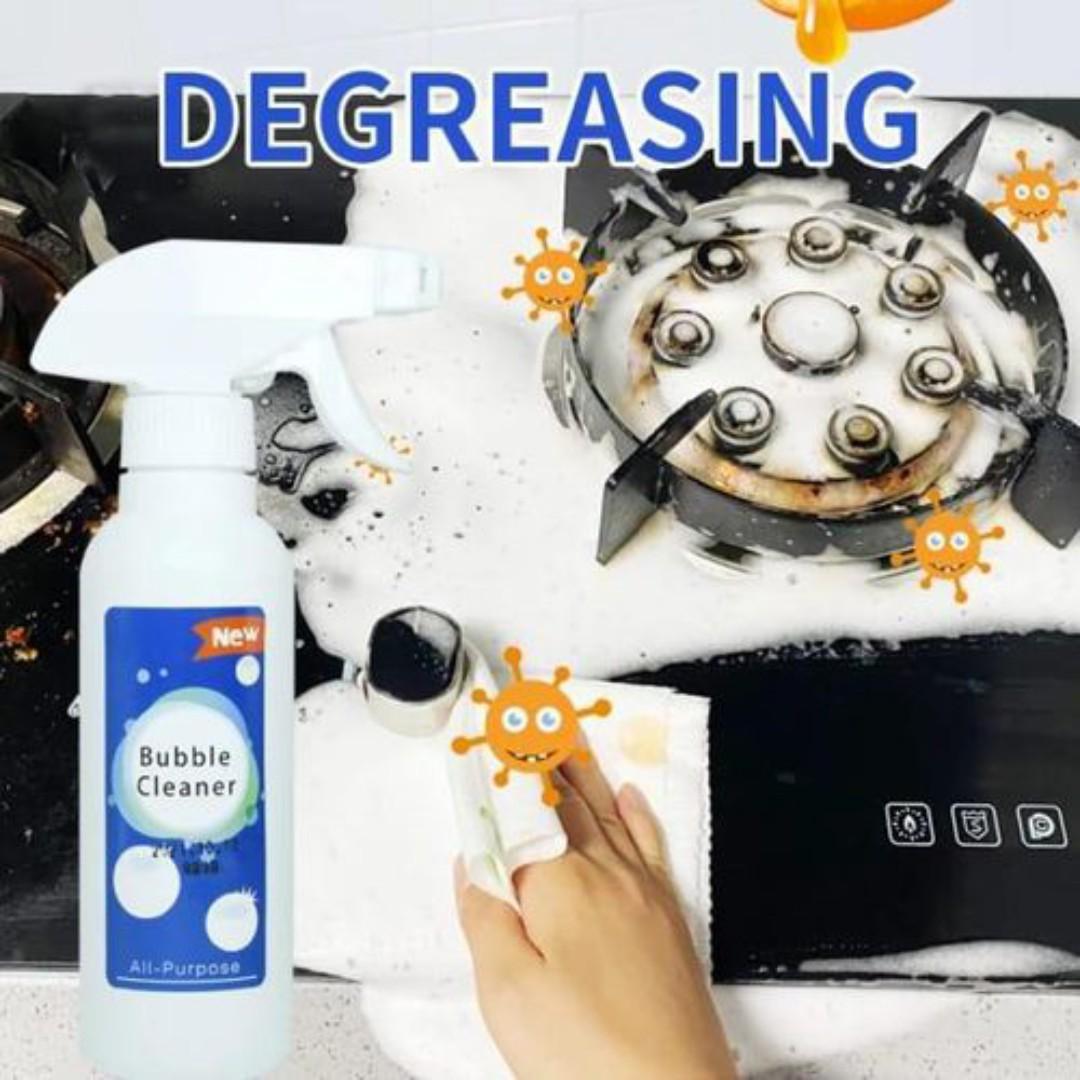 Bubble Grease Cleaner Rust Remove Multi-Purpose Foam* Household Cleaning Bubble Spray Kitchen Tool