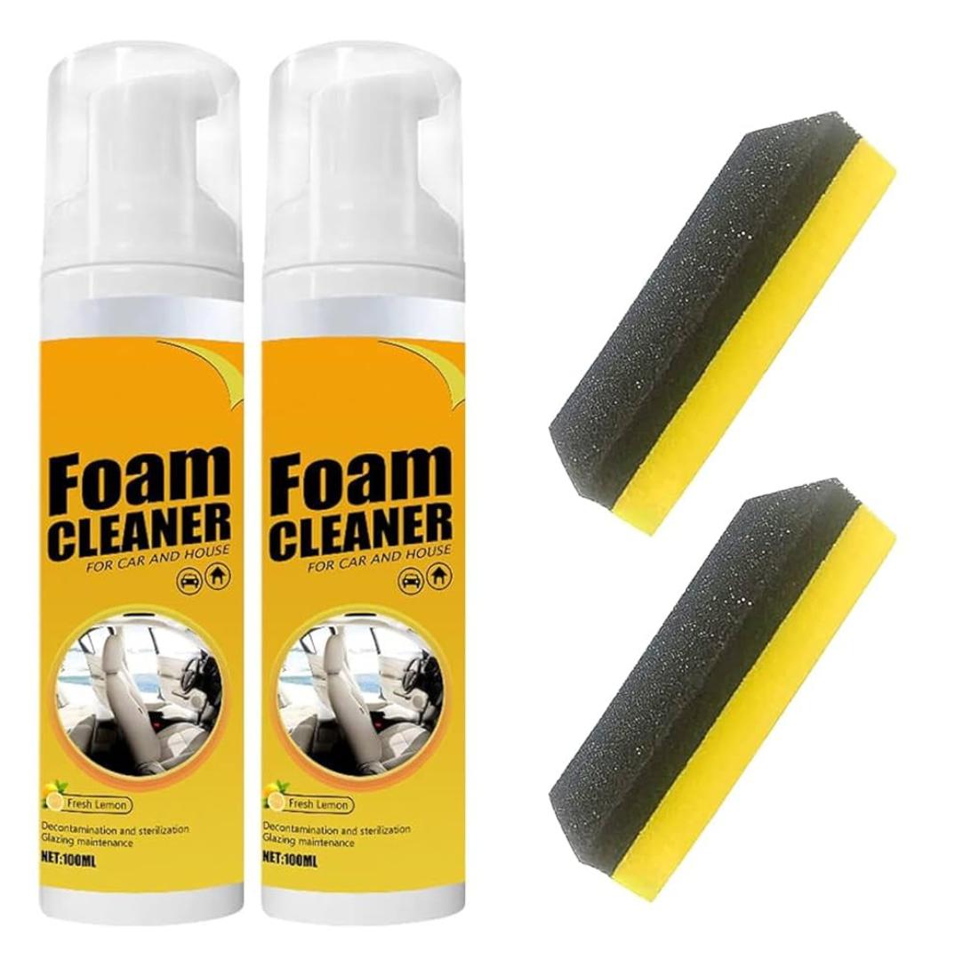 Foam cleaner 100mls multipurpose,Multi-purpose foam cleaner: Multi-purpose foam cleaner can effectively remove grease, dirt, stubborn stains, nourish the surface and keep it clean and fresh.