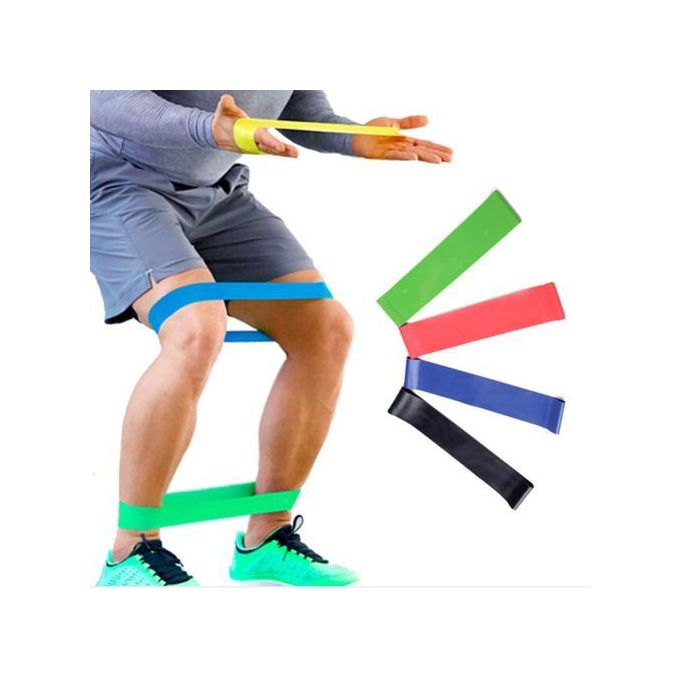 5pcs Resistance Bands Fitness Workout Rubber - Yoga Gym Strength Training Band.Multifunctional, can be used to exercise various parts of the body, can also be used for physical therapy, recovery or in