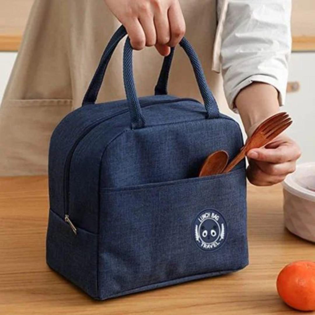 Portable Lunch Bags Food Storage Bag New Style Large-capacity Fresh Cooler Pouch For Office Students Convenient Lunch Box Food Container Bag Thermal Lunch Bags Insulated Freezer Bag Camping Picnic Bag