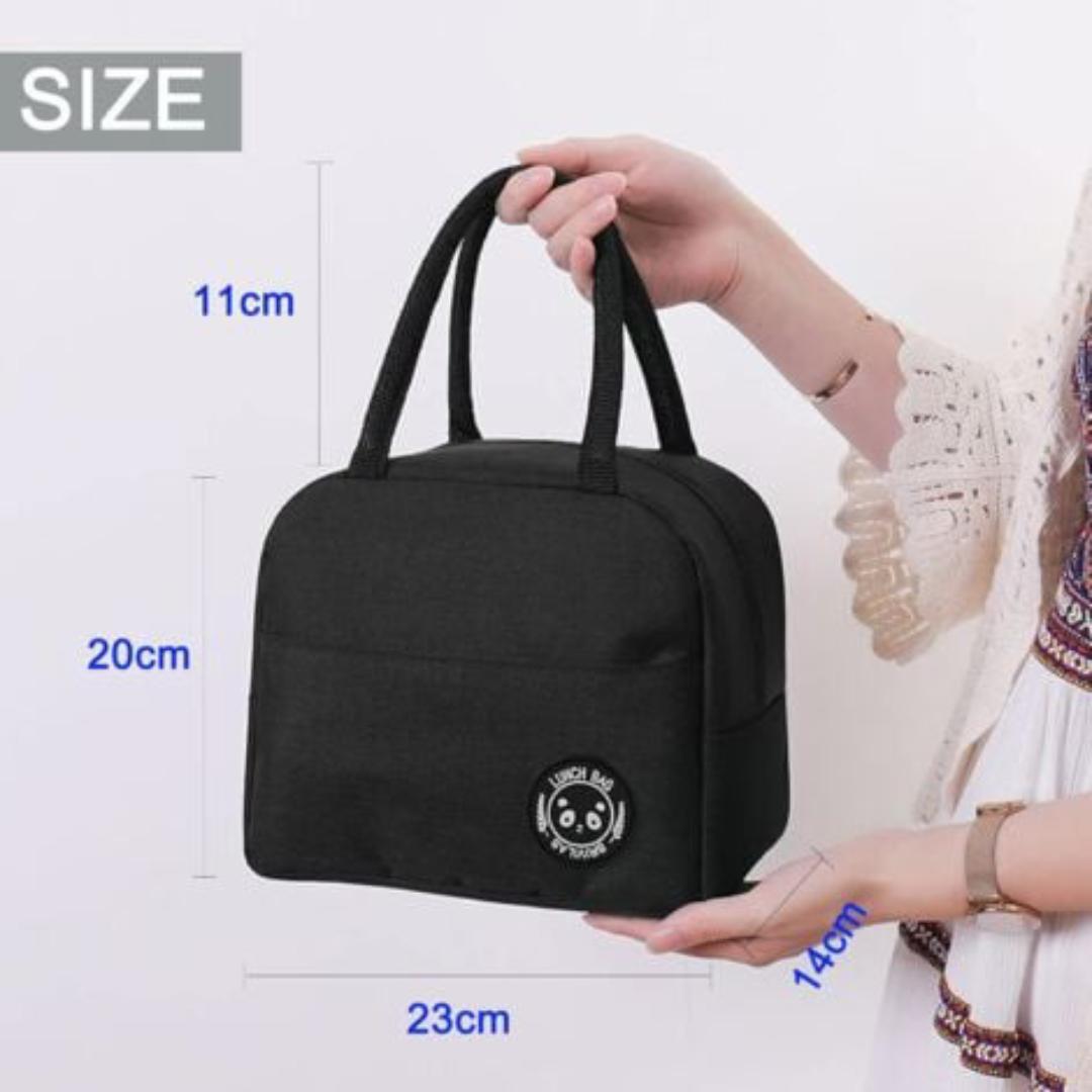 Portable Lunch Bags Food Storage Bag New Style Large-capacity Fresh Cooler Pouch For Office Students Convenient Lunch Box Food Container Bag Thermal Lunch Bags Insulated Freezer Bag Camping Picnic Bag