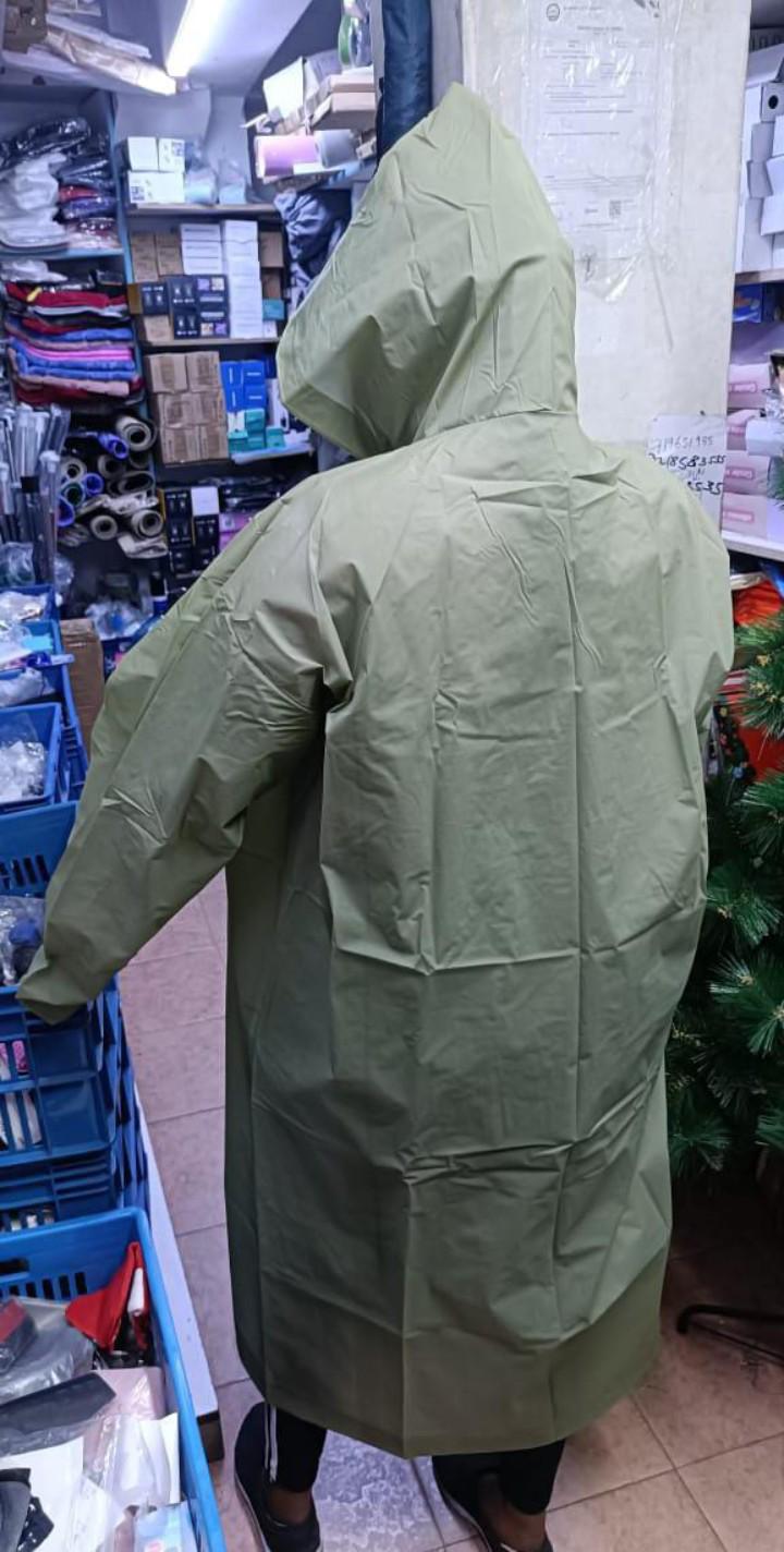 Men and Women Reusable Waterproof Jacket, Button Hooded Raincoat, unisex light weight Rainwear, Rain Coat with Poncho, EVA adult rain coat, long outdoor adult plastic rain coat.