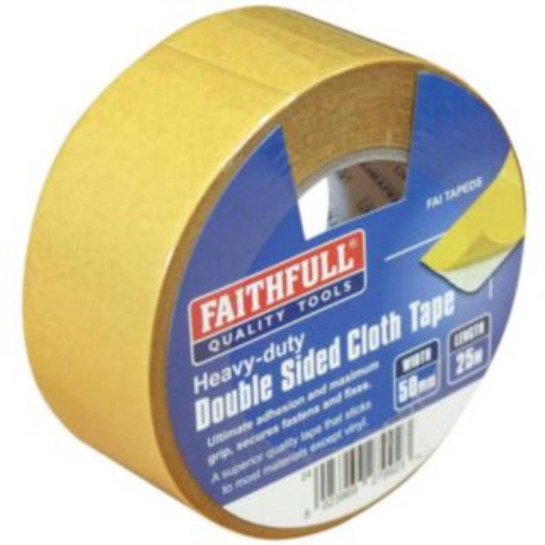 Double sided cloth base tape now available Similar to traditional gaffer tape and duct tape, cloth tape is a heavy-duty protective tape with a laminated