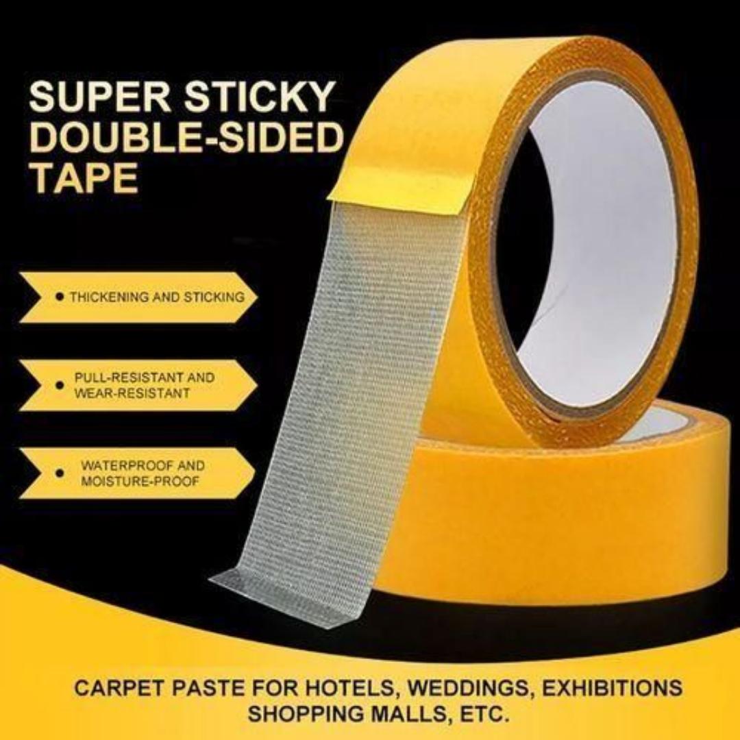 Double sided cloth base tape now available Similar to traditional gaffer tape and duct tape, cloth tape is a heavy-duty protective tape with a laminated